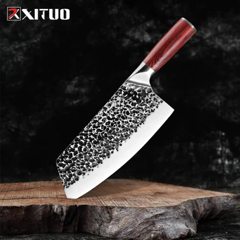 XITUO Household Kitchen Chef Knife Chef Special High-Quality High-Carbon Steel Hand-Forged Meat Cleaver Cooking Tool New
XITUO Household Kitchen Chef Knife Chef Special High-Quality High-Carbon Steel Hand-Forged Meat Cleaver Cooking Tool New