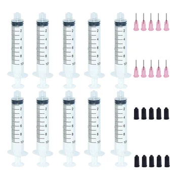 10cc/10ml Syringe 20G Blue Blunt Dispensing Needle Glue Adhesive 1/2" Blunt Tip Dispensing Needle Pack of 10
10cc/10ml Syringe 20G Blue Blunt Dispensing Needle Glue Adhesive 1/2" Blunt Tip Dispensing Needle Pack of 10