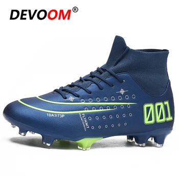 Outdoor High Top Soccer Shoes Men Boys Football Boots Ankle Kids Cleats Training Sport Turf Shoes Men Size 35-45 Botas de futbol
Outdoor High Top Soccer Shoes Men Boys Football Boots Ankle Kids Cleats Training Sport Turf Shoes Men Size 35-45 Botas de futbol