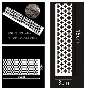 Dpsupr DIY Diamond Painting kit Cross Stitch Tools Drawing Ruler Square/Round Drill Diamond Embroidery Accessory Stainless Steel
Dpsupr DIY Diamond Painting kit Cross Stitch Tools Drawing Ruler Square/Round Drill Diamond Embroidery Accessory Stainless Steel