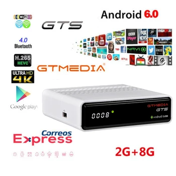 Android box GTmedia GTS Android 6.0 4K Smart TV BOX DVB-S2 SET TOP BOX 2G/8GB BT4.0 with 1 year free cline support Gtplayer m3u
Android box GTmedia GTS Android 6.0 4K Smart TV BOX DVB-S2 SET TOP BOX 2G/8GB BT4.0 with 1 year free cline support Gtplayer m3u