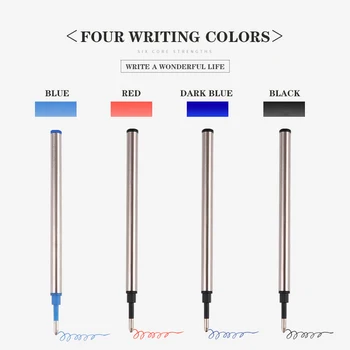 50 pcs/lot Metal Ballpoint Pen Refills Blue & Black Ink Medium Roller Ball Pens Refill School Office Stationery Gifts Supplies
50 pcs/lot Metal Ballpoint Pen Refills Blue & Black Ink Medium Roller Ball Pens Refill School Office Stationery Gifts Supplies