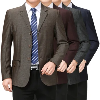 2019 Autumn Men Suit Leisure Top Middle Age Suit Coat Single Western Thin Section Dad Pack
2019 Autumn Men Suit Leisure Top Middle Age Suit Coat Single Western Thin Section Dad Pack