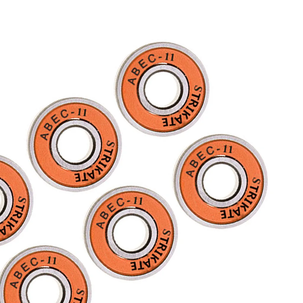 8 Pcs ABEC-11 Roller Skate Bearings 608RS Quality Bearing Skateboard Longboard Ball Bearings Waterproof Durable Scooter Bearings 8 Pcs ABEC-11 Roller Skate Bearings 608RS Quality Bearing Skateboard Longboard Ball Bearings Waterproof Durable Scooter Bearings