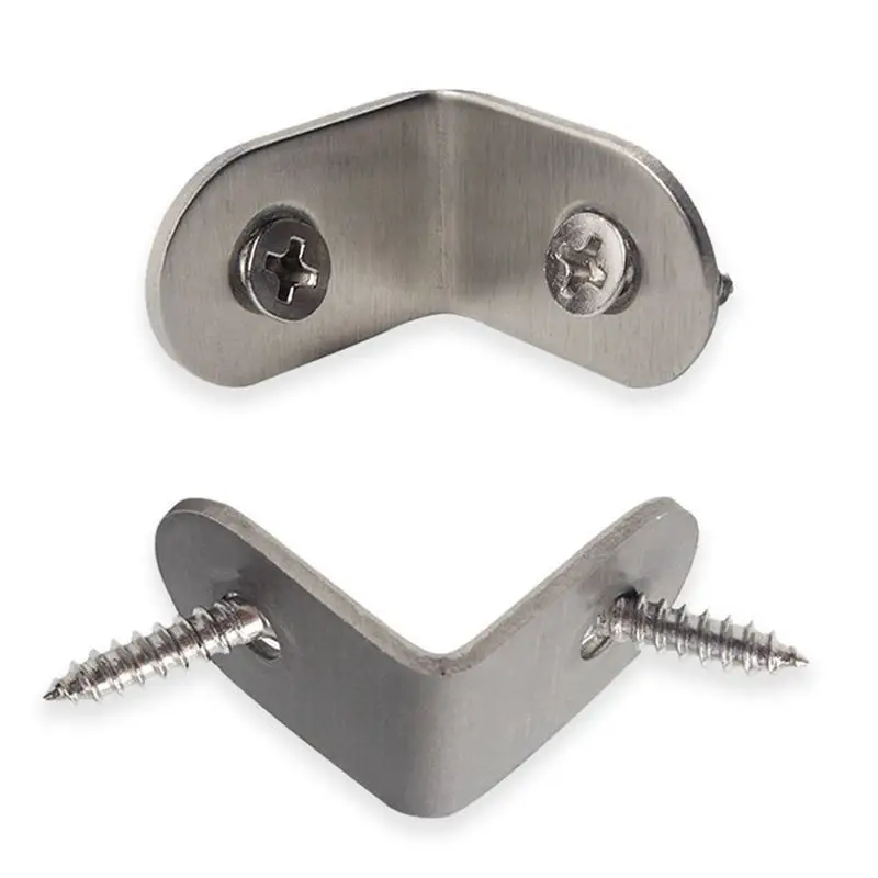 Hot Sale Corner Brace, 20mmx20mm Stainless Steel Brace Corner Steel Joint Right Angle Bracket Fastener, 16 Pieces with Screws
Hot Sale Corner Brace, 20mmx20mm Stainless Steel Brace Corner Steel Joint Right Angle Bracket Fastener, 16 Pieces with Screws