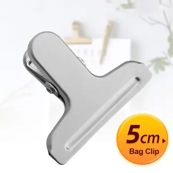 5cm Wide Chip Bag Clips Stainless Steel Heavy Duty Chip Clamp Perfect For Air Tight Seal Grips On Coffee Food & Bread Bags
5cm Wide Chip Bag Clips Stainless Steel Heavy Duty Chip Clamp Perfect For Air Tight Seal Grips On Coffee Food & Bread Bags