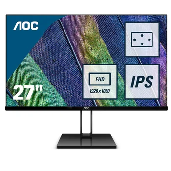AOC Value-line 27V2Q, 68.6 cm (27"), 1920 x 1080 pixels, Full HD, LED, 5 ms, Black
AOC Value-line 27V2Q, 68.6 cm (27"), 1920 x 1080 pixels, Full HD, LED, 5 ms, Black