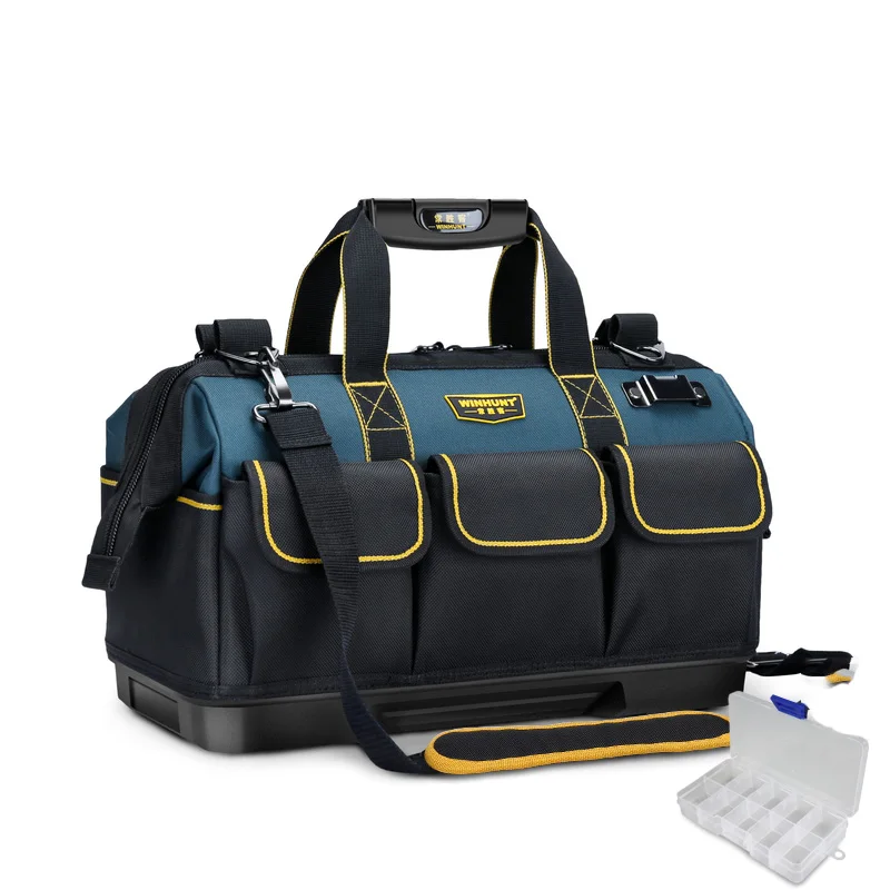 Portable tool bag multifunctional maintenance canvas thickened tool bag male wear-resistant portable electrician special
Portable tool bag multifunctional maintenance canvas thickened tool bag male wear-resistant portable electrician special