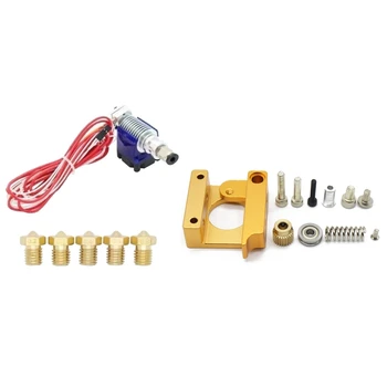 1 Set for V6 J-Head 1.75mm 0.4mm Long Distance Extruder & 1 Set MK8 1.75mm Remote Extruder Kit All-Metal Frame
1 Set for V6 J-Head 1.75mm 0.4mm Long Distance Extruder & 1 Set MK8 1.75mm Remote Extruder Kit All-Metal Frame