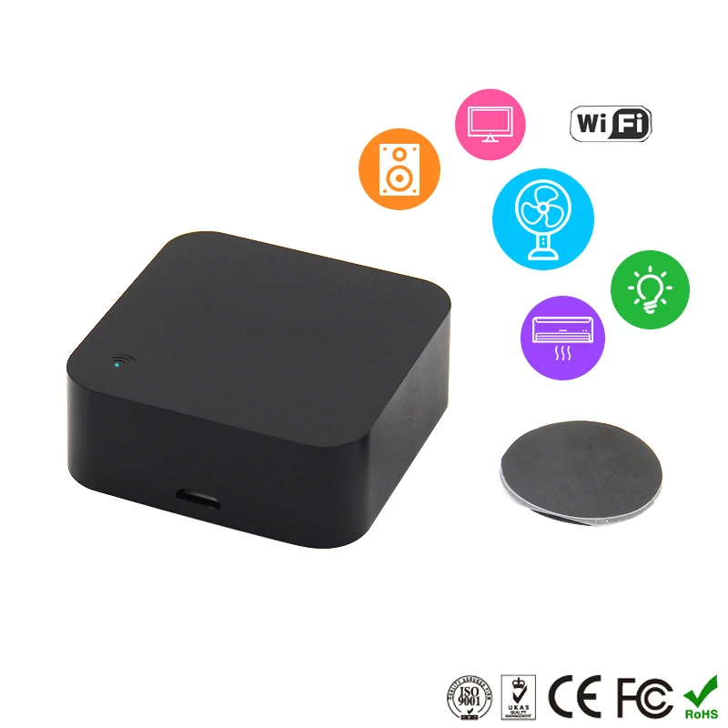 Mini Smart Tuya Remote Controller 2.4GHz WIFI IR Remote with Alexa,Google Home Voice Intelligent Universal Homekit
Mini Smart Tuya Remote Controller 2.4GHz WIFI IR Remote with Alexa,Google Home Voice Intelligent Universal Homekit
