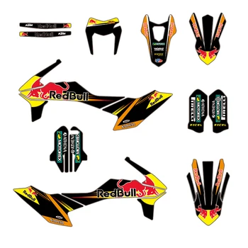 Motorcycle Team Graphics Stickers Decals dekor DECO Kit For KTM SMC-R 690 SMC R 2019 2020