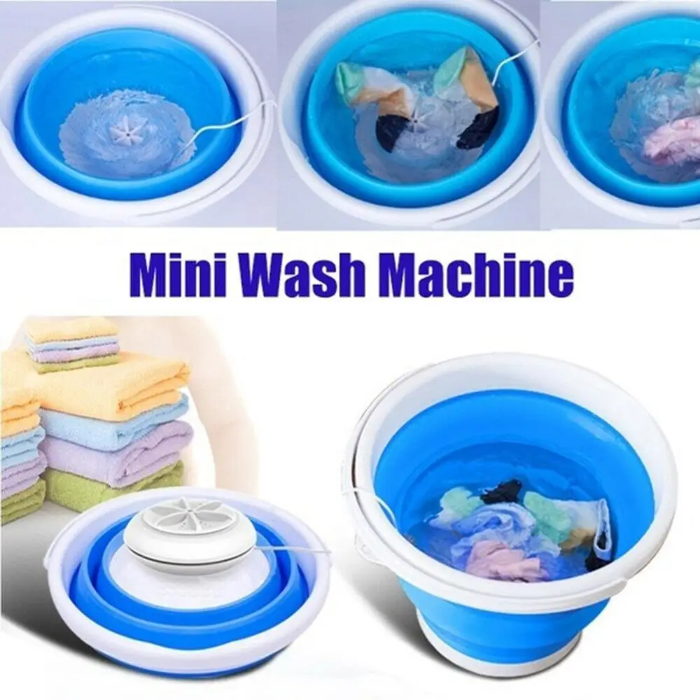 Fold-tub Mini Washing Machine Ultrasonic Cleaning Small Portable Washer USB Dormitory Mini Laundry Machine with Folding Barrel
Fold-tub Mini Washing Machine Ultrasonic Cleaning Small Portable Washer USB Dormitory Mini Laundry Machine with Folding Barrel