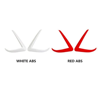 2x Auto Front Fog light Eyebrows for Tesla Model 3 ABS Eyelids Cover Trim Front Bumper Decor Trim Car Accessories
2x Auto Front Fog light Eyebrows for Tesla Model 3 ABS Eyelids Cover Trim Front Bumper Decor Trim Car Accessories