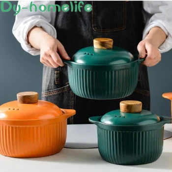 Ceramic Casserole Japanese Multi-size Orange Green Cookware Health Soup Pot Stew Pot Can Be Open Flame Home Kitchen Supplies
Ceramic Casserole Japanese Multi-size Orange Green Cookware Health Soup Pot Stew Pot Can Be Open Flame Home Kitchen Supplies