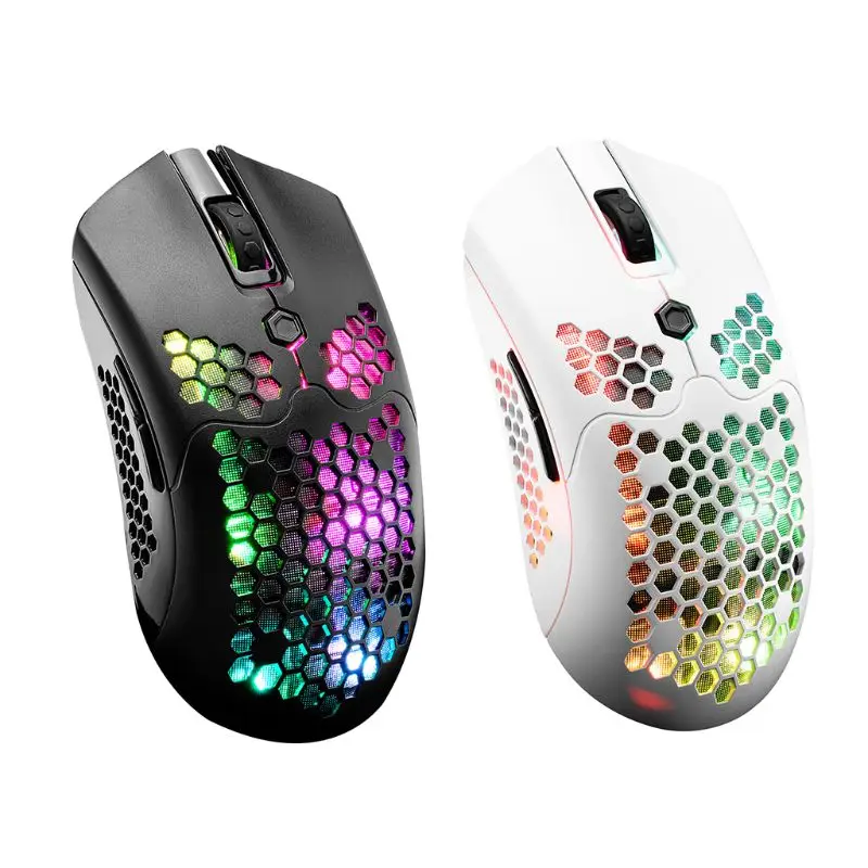 X2 12000DPI Dual Mode Gaming Mouse 7 Keys Hollow Out Design Wireless Mouse with RGB Light Effect for Laptop PC Computer
X2 12000DPI Dual Mode Gaming Mouse 7 Keys Hollow Out Design Wireless Mouse with RGB Light Effect for Laptop PC Computer