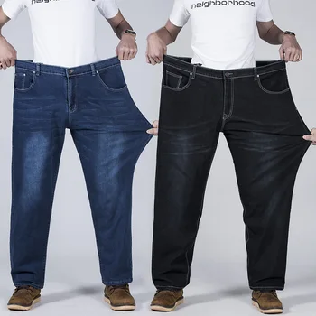 2019 Winter Jeans Men Loose Super Large Mens Jean pants High Quality 90% Cotton Stretch Denim Jeans Men Plus Big Size 27 To 48
2019 Winter Jeans Men Loose Super Large Mens Jean pants High Quality 90% Cotton Stretch Denim Jeans Men Plus Big Size 27 To 48