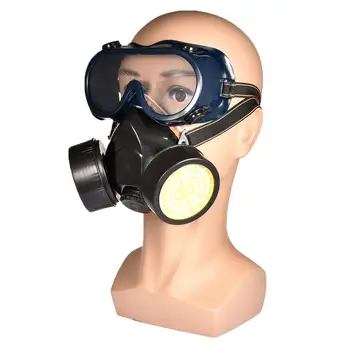 NEW Respirator Gas Mask Safety Chemical Anti-Dust Filter Military Eye Goggle Set Workplace Safety Protection Irrigation Supplies
NEW Respirator Gas Mask Safety Chemical Anti-Dust Filter Military Eye Goggle Set Workplace Safety Protection Irrigation Supplies