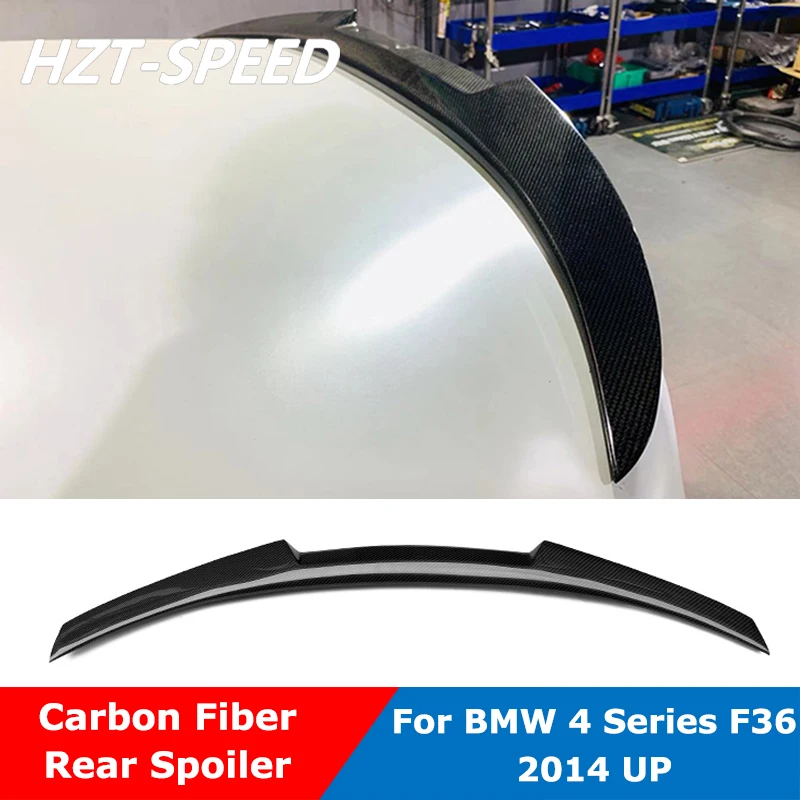 M4 Style Real Carbon Fiber Material Back Trunk Wing Rear Spoiler For BMW 4 Series F36 Sedan 2014 UP
M4 Style Real Carbon Fiber Material Back Trunk Wing Rear Spoiler For BMW 4 Series F36 Sedan 2014 UP