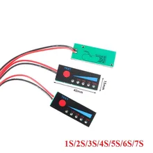 1PC LiPo Lithium Battery Level Capacity Volts Indicator Module Tester 5 LED Indicators Suitable For Lithium Lead-acid Batteries
1PC LiPo Lithium Battery Level Capacity Volts Indicator Module Tester 5 LED Indicators Suitable For Lithium Lead-acid Batteries