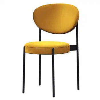 Nordic Iron Family Dining Chair Dining Room Chair Modern Simple Soft Bag Leisure Chair Desk Chair Light Luxury Armchair
Nordic Iron Family Dining Chair Dining Room Chair Modern Simple Soft Bag Leisure Chair Desk Chair Light Luxury Armchair