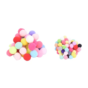 100Pcs 10/20mm Round Felt Balls Pom Poms Craft Wedding Decoration DIY Soft Pompoms Balls Kids Toys Sewing Accessories
100Pcs 10/20mm Round Felt Balls Pom Poms Craft Wedding Decoration DIY Soft Pompoms Balls Kids Toys Sewing Accessories