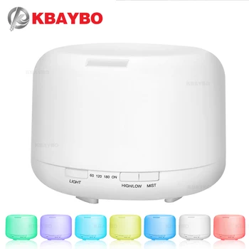 500ML Aromatherapy Essential Oil Diffuser Ultrasonic Air Humidifier with 4 Timer Settings 7 LED Color Changing Lamps, 10 Hours
500ML Aromatherapy Essential Oil Diffuser Ultrasonic Air Humidifier with 4 Timer Settings 7 LED Color Changing Lamps, 10 Hours