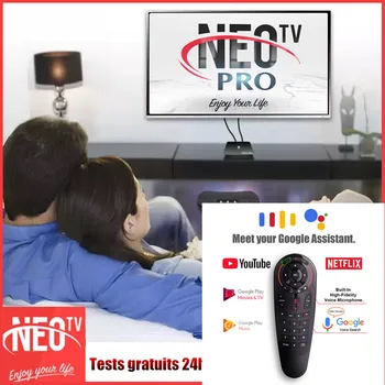 Neotv Pro android smart G30 remote control support ip smart tv for France Monaco Belgium Spanish m3u neox Neo TV smart remote 
Neotv Pro android smart G30 remote control support ip smart tv for France Monaco Belgium Spanish m3u neox Neo TV smart remote