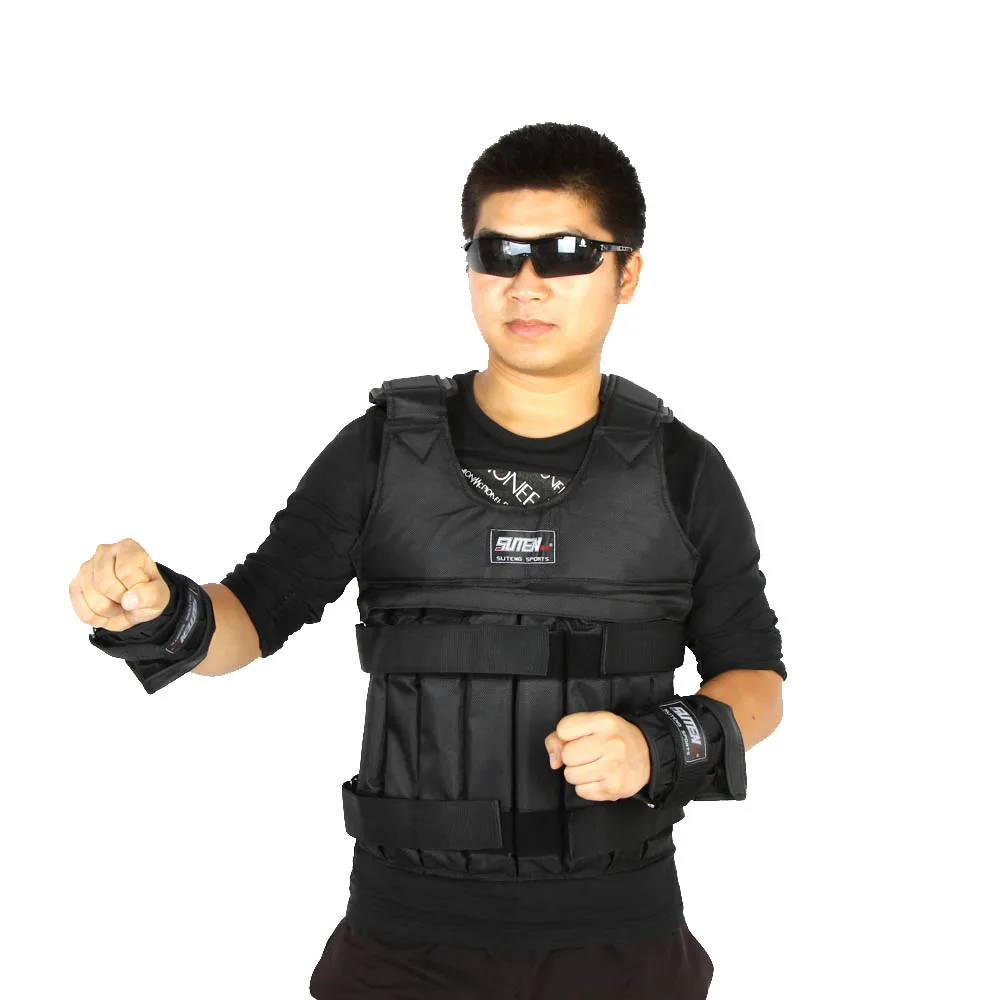 Adjustable Weighted Vest Weight Jacket Exercise Boxing Training Waistcoat Invisible Weight Loading Sand Clothing
Adjustable Weighted Vest Weight Jacket Exercise Boxing Training Waistcoat Invisible Weight Loading Sand Clothing