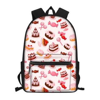THIKIN Pink Junior Girls 17inch Schoolbag Delicious Cake Dessert Lover Pattern School Bags for Kids Best Gift Mochila Escolar
THIKIN Pink Junior Girls 17inch Schoolbag Delicious Cake Dessert Lover Pattern School Bags for Kids Best Gift Mochila Escolar