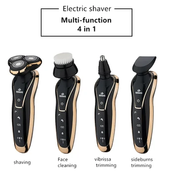Rechargeable Electric Shaver 3 Blade IPX7 Waterproof Shaving Machine Three-dimensional Multifunction Beard Razor Shaver For Men
Rechargeable Electric Shaver 3 Blade IPX7 Waterproof Shaving Machine Three-dimensional Multifunction Beard Razor Shaver For Men
