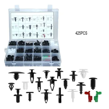425Pcs Boxed Buckle Car Body Panel Interior Trim Buckle Set Clip Plastic Nails Rivets Screws Panel Push Fastener Kit 
425Pcs Boxed Buckle Car Body Panel Interior Trim Buckle Set Clip Plastic Nails Rivets Screws Panel Push Fastener Kit