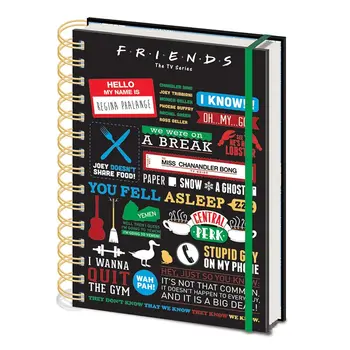 A5 Friends Notebook Notepad Journals Diaries Notepad Movie Fans Party Cards Home Gift
A5 Friends Notebook Notepad Journals Diaries Notepad Movie Fans Party Cards Home Gift
