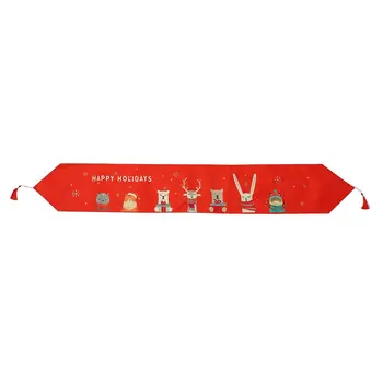 Christmas Decorations Table Runner Creative Christmas Linen Printed Tablecloth Christmas Desktop Decorations
Christmas Decorations Table Runner Creative Christmas Linen Printed Tablecloth Christmas Desktop Decorations
