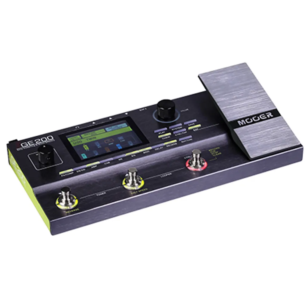 2019 MOOER GE200 Amp Modelling Multi Effect Processor Pedal With 26 IR Speaker Cab Model 52 Second Looper 55 Amplifier Models
2019 MOOER GE200 Amp Modelling Multi Effect Processor Pedal With 26 IR Speaker Cab Model 52 Second Looper 55 Amplifier Models