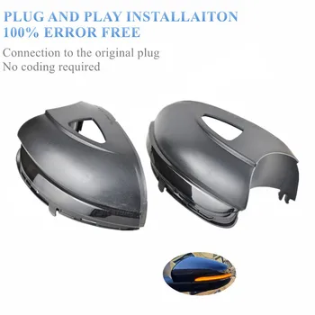 2Pcs Car Dynamic LED Turn Signal Light Rearview Mirror Blinker Indicator For VW Golf MK6 GTI 6 R line VI R20 Touran GTD
2Pcs Car Dynamic LED Turn Signal Light Rearview Mirror Blinker Indicator For VW Golf MK6 GTI 6 R line VI R20 Touran GTD