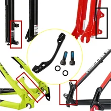 Black Bike Disc Brake Adapter IS Frame To PM Caliper 140mm Rear/160mm Front For Avid Fits-Shimano Hayes Cycling Part
Black Bike Disc Brake Adapter IS Frame To PM Caliper 140mm Rear/160mm Front For Avid Fits-Shimano Hayes Cycling Part