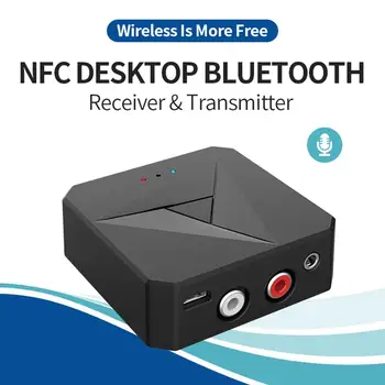 2 in 1 NFC Bluetooth 5.0 3.5mm Car Audio Receiver Transmitter Adapter for PC RCA speaker adapter
2 in 1 NFC Bluetooth 5.0 3.5mm Car Audio Receiver Transmitter Adapter for PC RCA speaker adapter