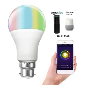 11W RGB+W WiFi Smart Light Bulb B22 LED Lamp Work With Alexa/Google Home AC85-265V Warm+White Dimmable Timer Function Magic Bulb
11W RGB+W WiFi Smart Light Bulb B22 LED Lamp Work With Alexa/Google Home AC85-265V Warm+White Dimmable Timer Function Magic Bulb