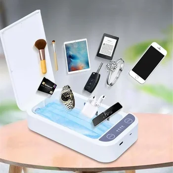 Multi-function Phone Cleaner Smart Phone Sanitizer Portable Uv Lights Cell Phone Sanitizer Cleaner Aromatherapy Function Disinfe
Multi-function Phone Cleaner Smart Phone Sanitizer Portable Uv Lights Cell Phone Sanitizer Cleaner Aromatherapy Function Disinfe