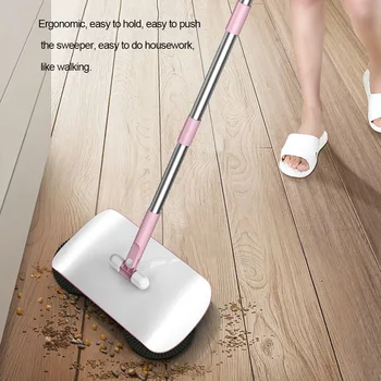 Stainless Steel Sweeping Machine Hand Push Magic Broom Dustpan Home Office Automatic Sweeper Handle Household Cleaning + Mop
Stainless Steel Sweeping Machine Hand Push Magic Broom Dustpan Home Office Automatic Sweeper Handle Household Cleaning + Mop