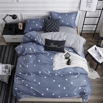 Soft Set Simple Bed Linen Geometric Bedding Bed Sheet Modern Duvet Cover Pillowcase Home Textiles Queen King Juego De Cama
Soft Set Simple Bed Linen Geometric Bedding Bed Sheet Modern Duvet Cover Pillowcase Home Textiles Queen King Juego De Cama