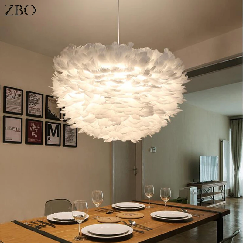 Modern Pendant Lights White/Gary Nature Goose Feather Loft E27 LED Cable 1.5M For Home Bedroom Living Room Indoor Lighting
Modern Pendant Lights White/Gary Nature Goose Feather Loft E27 LED Cable 1.5M For Home Bedroom Living Room Indoor Lighting