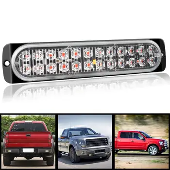 Truck / lorry 12-24v 24LED Car Body Side Strobe Warning Light Flashing UltraThin Strobe Light Car Styling
Truck / lorry 12-24v 24LED Car Body Side Strobe Warning Light Flashing UltraThin Strobe Light Car Styling