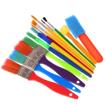 Children Painting Tool Kits 15pcs Art Paint Brushes with 2pcs Palette Tray for Kids Toddlers Watercolor Oil Acrylic Paints 
Children Painting Tool Kits 15pcs Art Paint Brushes with 2pcs Palette Tray for Kids Toddlers Watercolor Oil Acrylic Paints