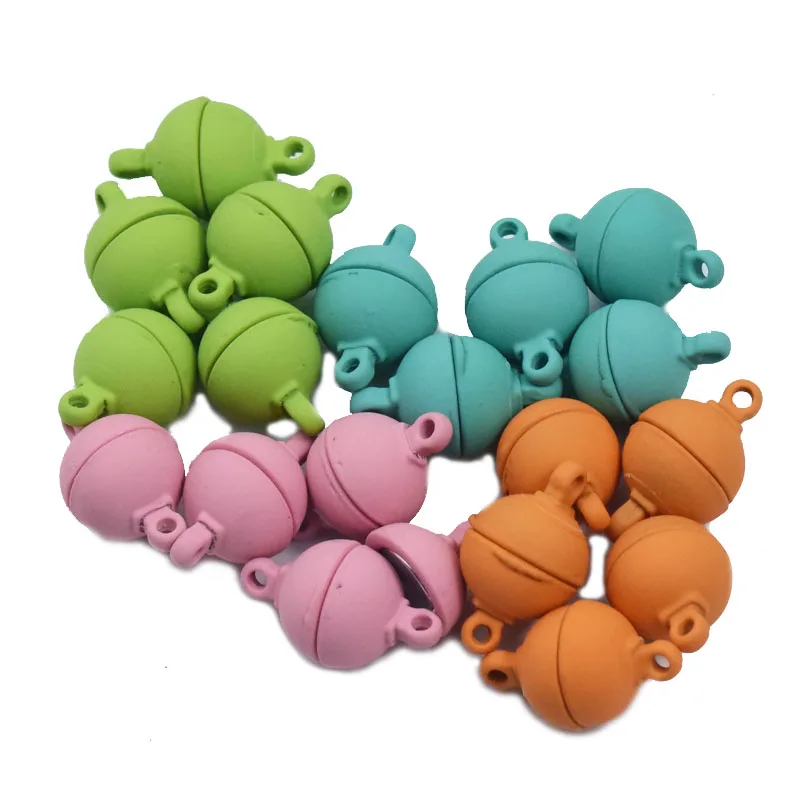 5pcs/set Candy Ball DIY Making Bracelet Necklace Jewelry Colorful Magnetic Clasps Leather Cord Accessories 8mm 10mm
5pcs/set Candy Ball DIY Making Bracelet Necklace Jewelry Colorful Magnetic Clasps Leather Cord Accessories 8mm 10mm