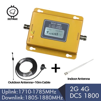ZQTMAX 4G LTE DCS 1800 Moblie phone Booster GSM 1800MHz Signal Repeater Cellular Cell Amplifier Network with antenna
ZQTMAX 4G LTE DCS 1800 Moblie phone Booster GSM 1800MHz Signal Repeater Cellular Cell Amplifier Network with antenna