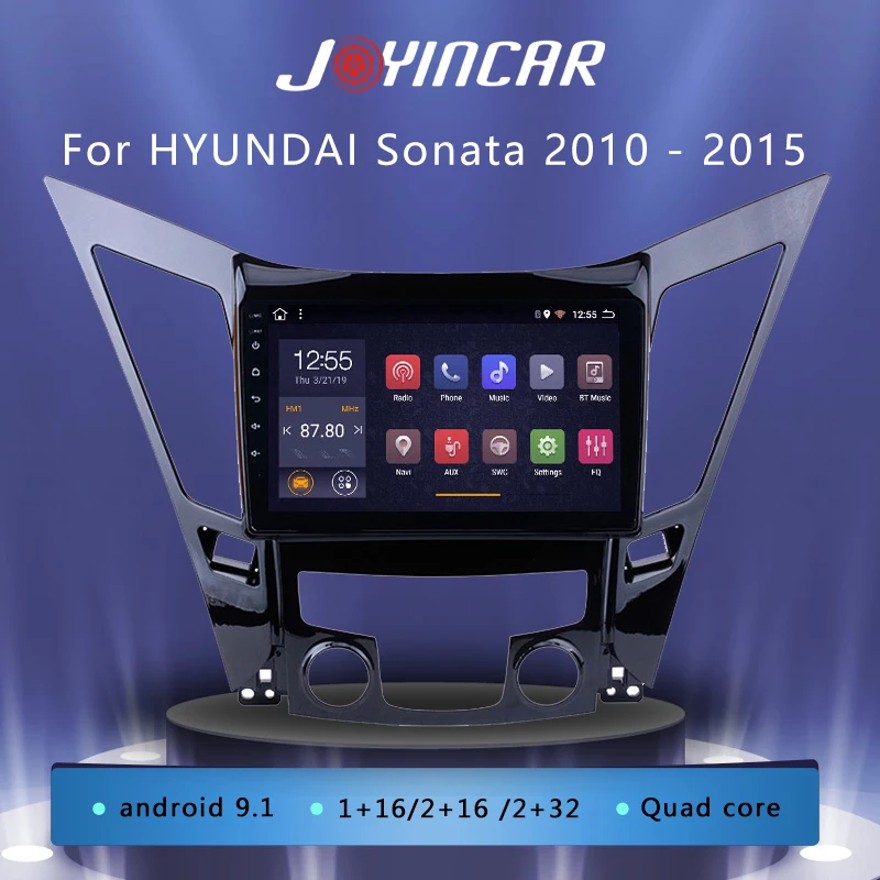 Фото Автомагнитола 2DIN для Hyundai Sonata 8 YF i40 i45 2010 2015 мультимедийный - купить