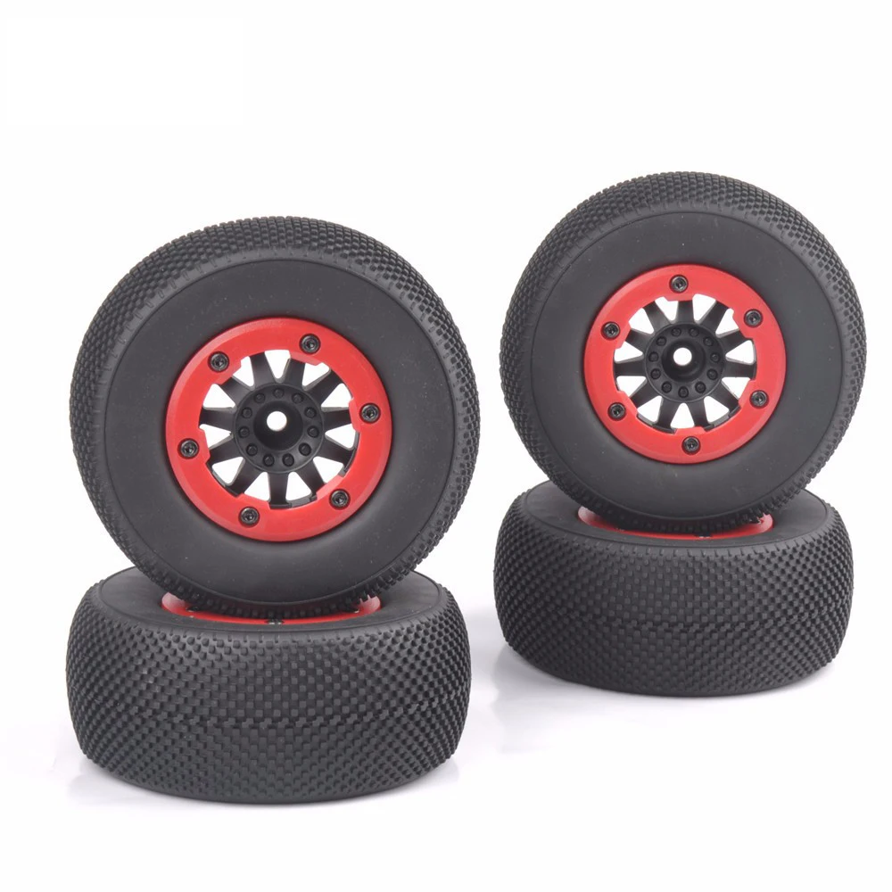 4 PCS/Set 1:10 Short Course Truck Tires Set Tyre Wheel Rim RC For SlASH HPI Remote Control Car Model Toy Parts
4 PCS/Set 1:10 Short Course Truck Tires Set Tyre Wheel Rim RC For SlASH HPI Remote Control Car Model Toy Parts