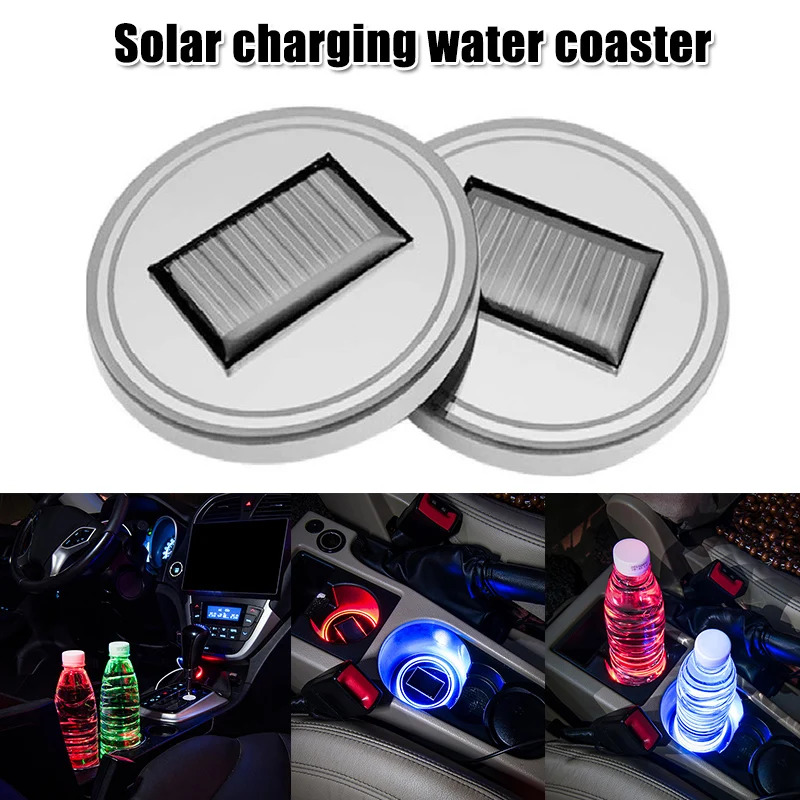 Newest 2 PCS Solar Cup Pad Non-slip Car Accessories LED Light Cover Interior Decoration
Newest 2 PCS Solar Cup Pad Non-slip Car Accessories LED Light Cover Interior Decoration