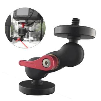 LED Light Double Ballhead Arm Bracket Multifunctional Portable Locking Knob Universal For Monitor With Shoe Mount DSLR Camera
LED Light Double Ballhead Arm Bracket Multifunctional Portable Locking Knob Universal For Monitor With Shoe Mount DSLR Camera
